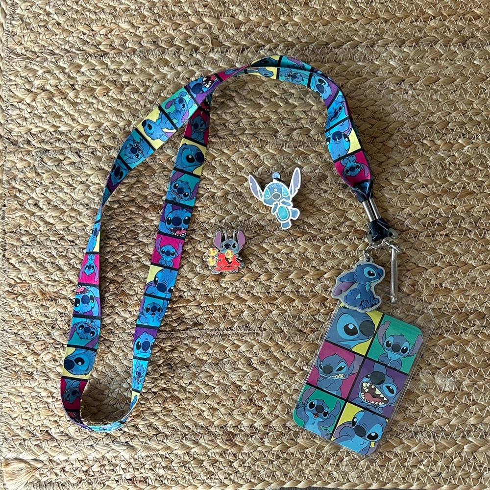 Stitch Pin & Lanyard Bundle